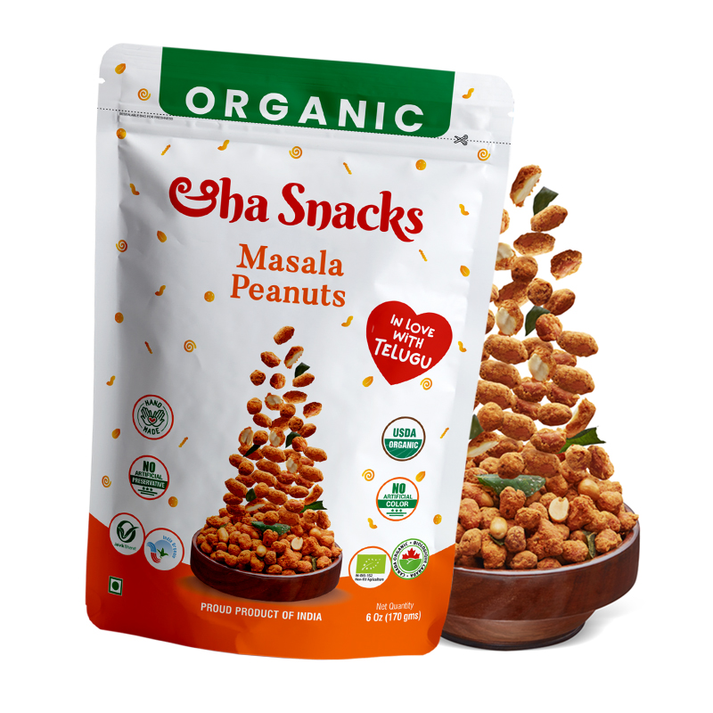 Organic Masala Peanuts
